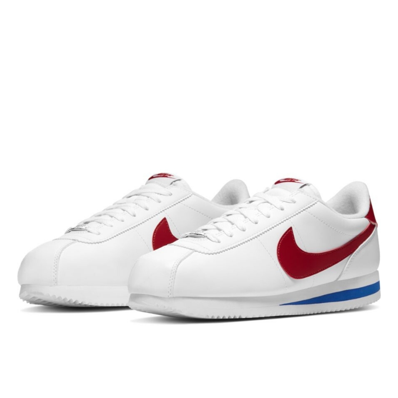 nike cortez red and white