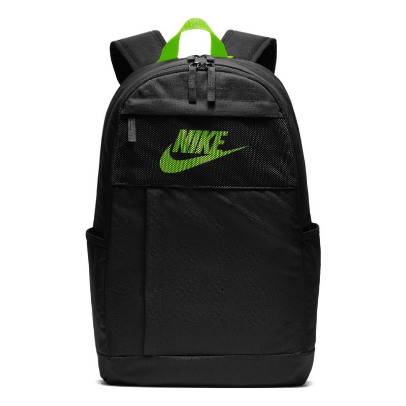 Nike Elemental 2.0 LBR Backpack BA5878 011 black electric green