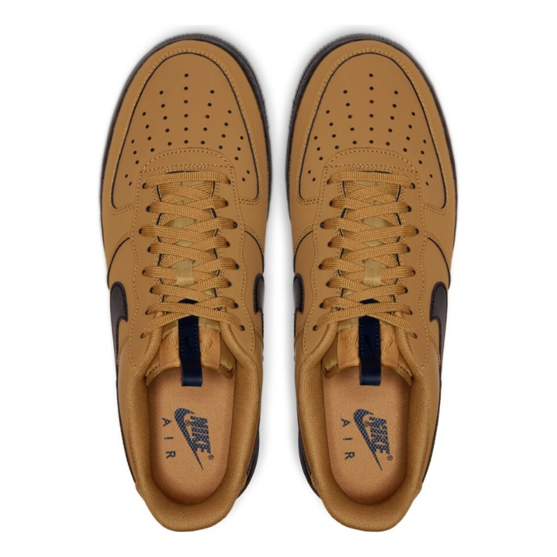 Air force 1 wheat/black/midnight navy hotsell