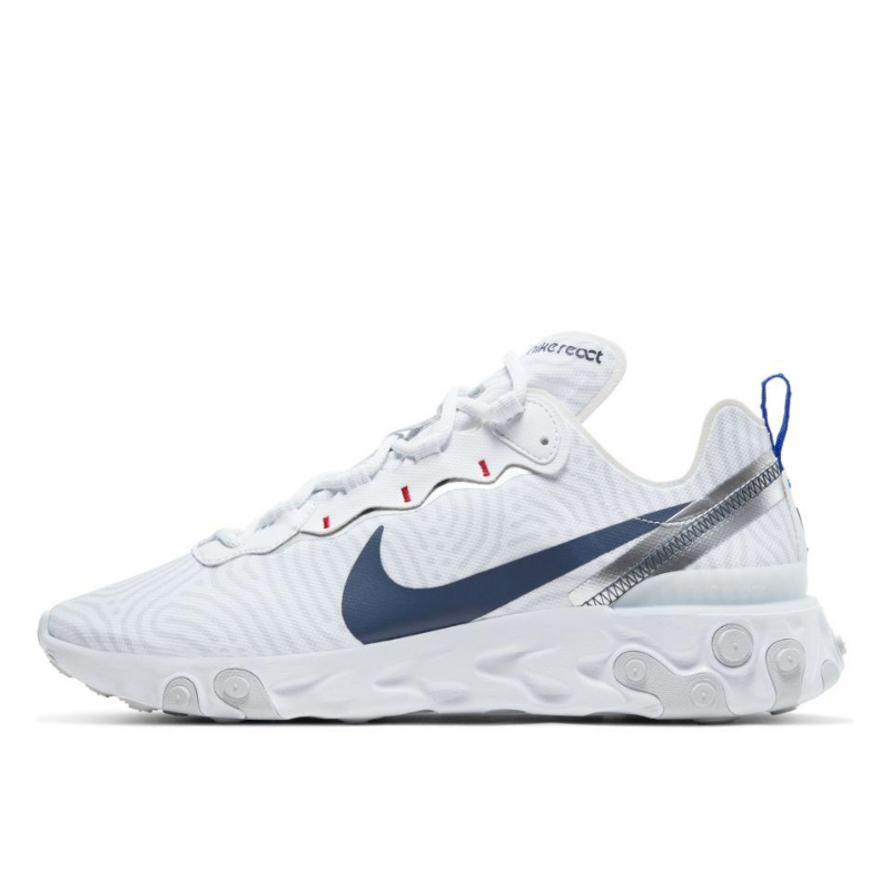 nike react element 55 total white