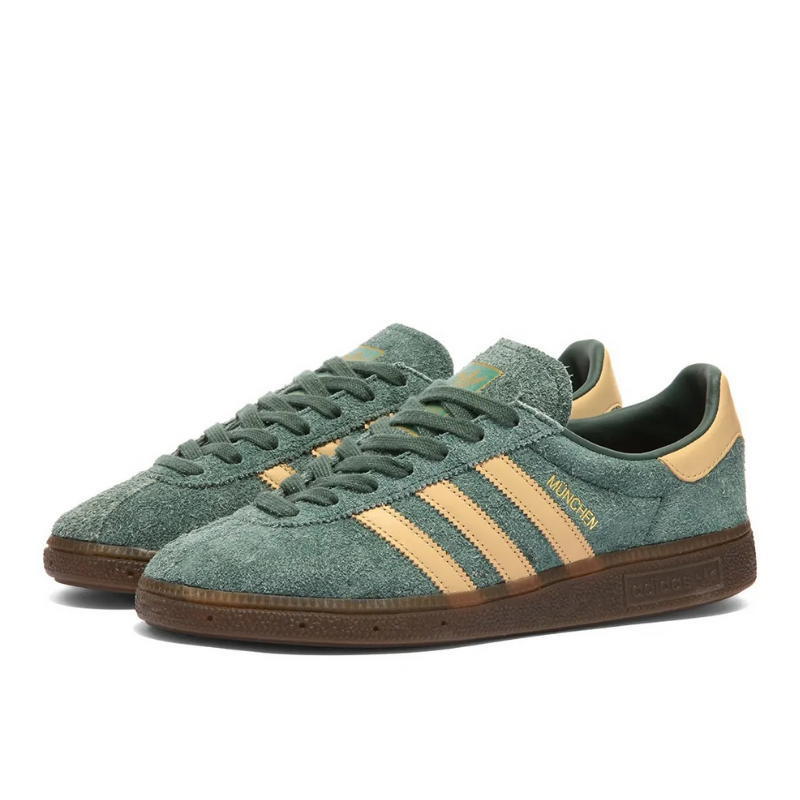 Adidas 35 hot sale green suede