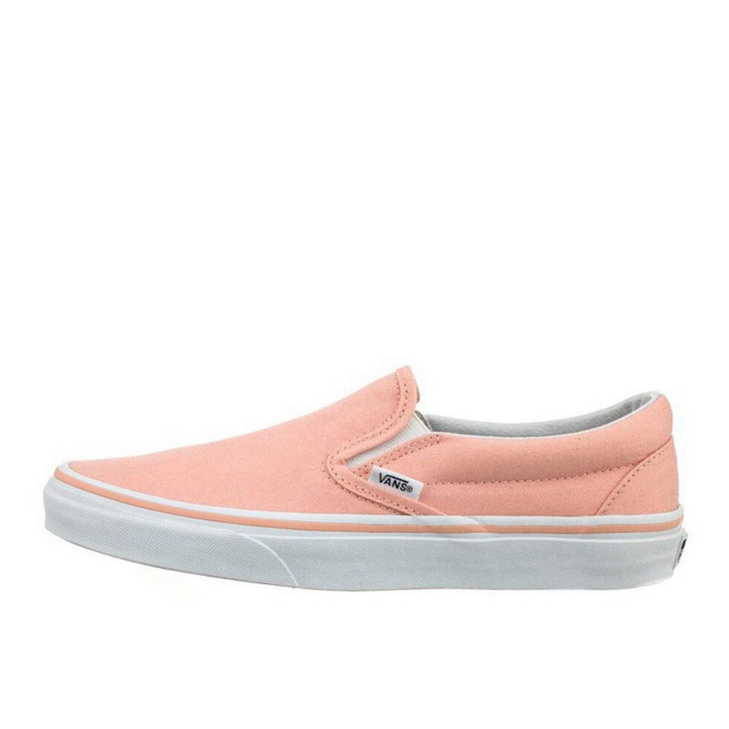 vans slip ons peach