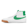 Кеды Nike SB Zoom Blazer Mid 864349-106 (white-lucky green)
