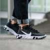 Кроссовки Nike React Element 55 BQ6166-003 (black-white)