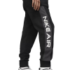Штаны Nike Air Fleece Jogger DC4317-011 (black-dark smoke grey)