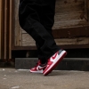 Кроссовки Jordan Air Jordan 1 Low Reverse Black Toe 553558-163 (white-gym red-black)