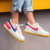 Кроссовки Женские Nike W AF1 Shadow CI0919-105 (summit white-astronomy blue)