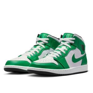 Кроссовки Jordan Air Jordan 1 Mid DQ8426-301 (lucky green-black-white)