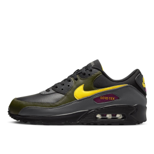 Кроссовки Nike Air Max 90 GTX DJ9779-001 (black-tour yellow-cargo khaki)