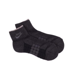 Носки Nike NSW Waffle Quarter SX3872-015 (black heather-black-dark shadow)