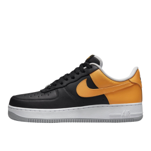 Кроссовки Nike Air Force 1 `07 FB7162-081 (black-kumquat-lt smoke grey-white)