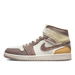 Кроссовки Jordan Air Jordan 1 Mid SE Craft DM9652-102 (sail-taupe haze-fossil stone)