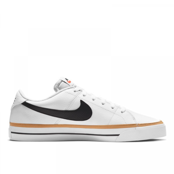 Кроссовки Nike Court Legacy CU4150-102 (white-black-desert ochre)