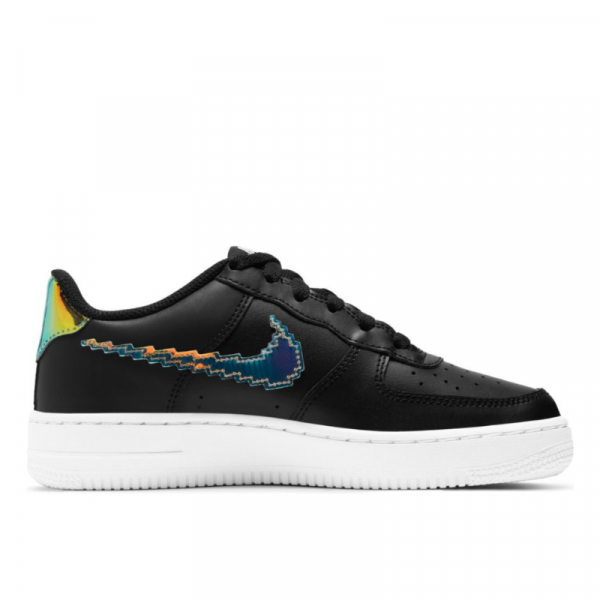 Кроссовки Nike Air Force 1 LV8 GS CW1577-002 (black-multi-color)