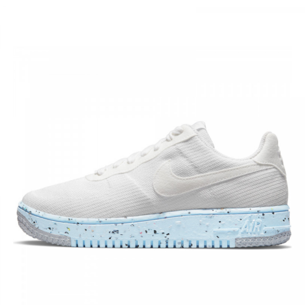 Кроссовки Женские Nike Air Force 1 Crater Flyknit DC7273-100 (white-pure platinum)