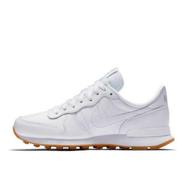 Кроссовки Женские Nike W Internationalist 828407-103 (white-white-gum)