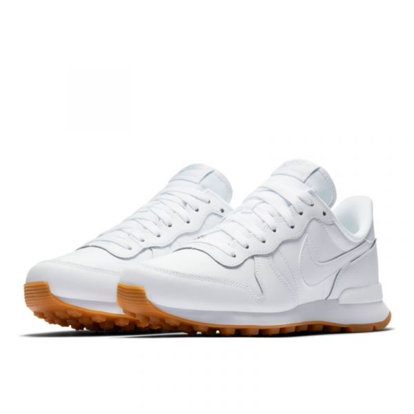 Кроссовки Женские Nike W Internationalist 828407-103 (white-white-gum)