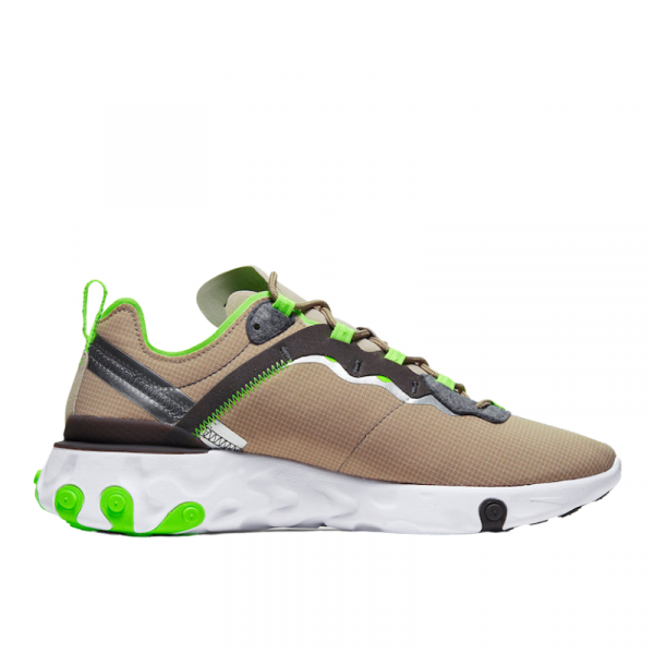 Кроссовки Nike React Element 55 CQ4600-201 (moon particle-thunder grey)