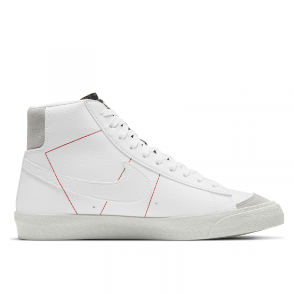 Кеды Nike Blazer Mid '77 Vintage CW6726-100 (white-lt smoke grey)