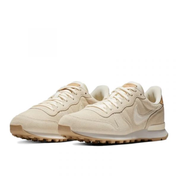 Кроссовки Женские Nike W Internationalist Premium 828404-104 (pale ivory-summit white)