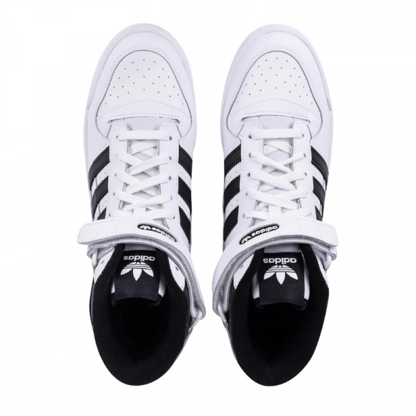Кроссовки adidas Originals Forum Mid FY7939 (white-black-white)