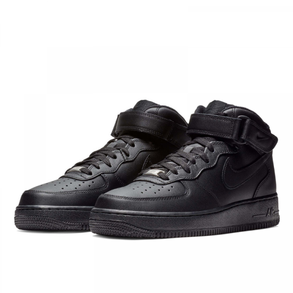Кроссовки Nike Air Force 1 Mid '07 CW2289-001 (triple black)