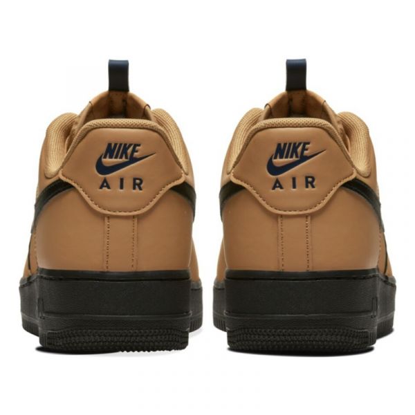 Кроссовки Nike Air Force 1 07 BQ4326-700 (wheat-black-midnight navy)