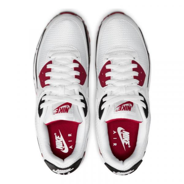 Кроссовки Nike Air Max 90 CT4352-104 (white-white-new maroon)