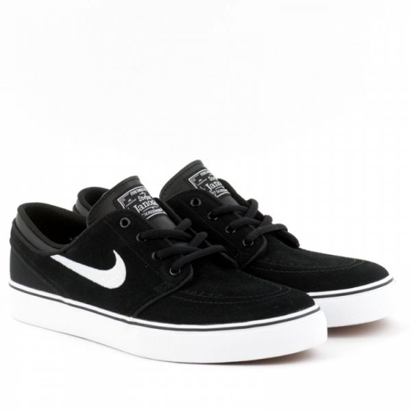 Кеды детские Nike SB Stefan Janoski GS 525104-021 (black-white-gum med brown)