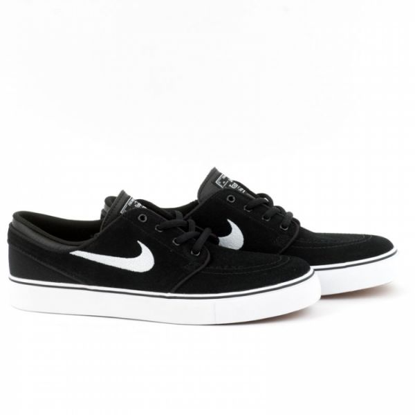 Кеды детские Nike SB Stefan Janoski GS 525104-021 (black-white-gum med brown)
