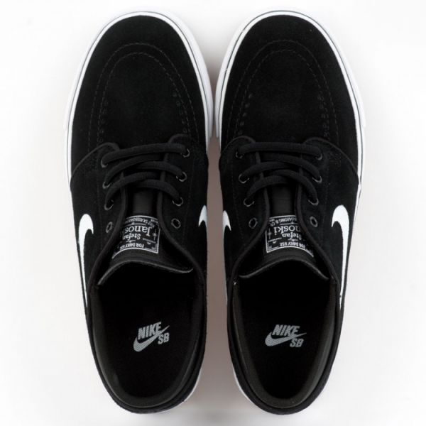 Кеды детские Nike SB Stefan Janoski GS 525104-021 (black-white-gum med brown)