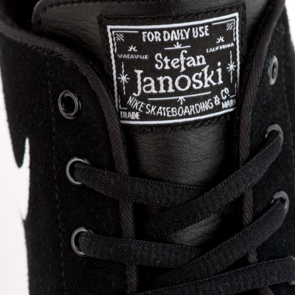 Кеды детские Nike SB Stefan Janoski GS 525104-021 (black-white-gum med brown)