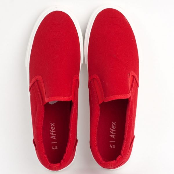 Кеды женские Affex Ufa 08-ufa-red-w (red)