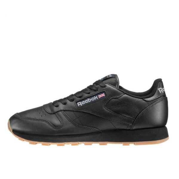 Кроссовки Reebok Classic Leather 49800 (intense black-gum)