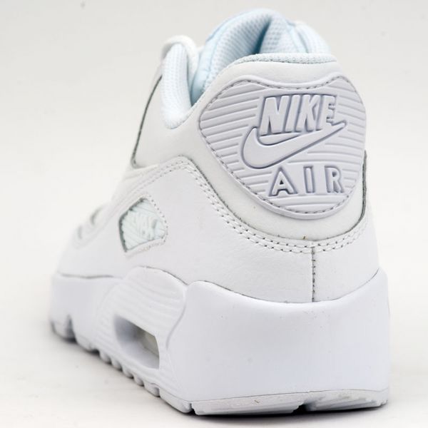 Кроссовки детские Nike Air Max 90 Leather GS 833412-100 (white-white)