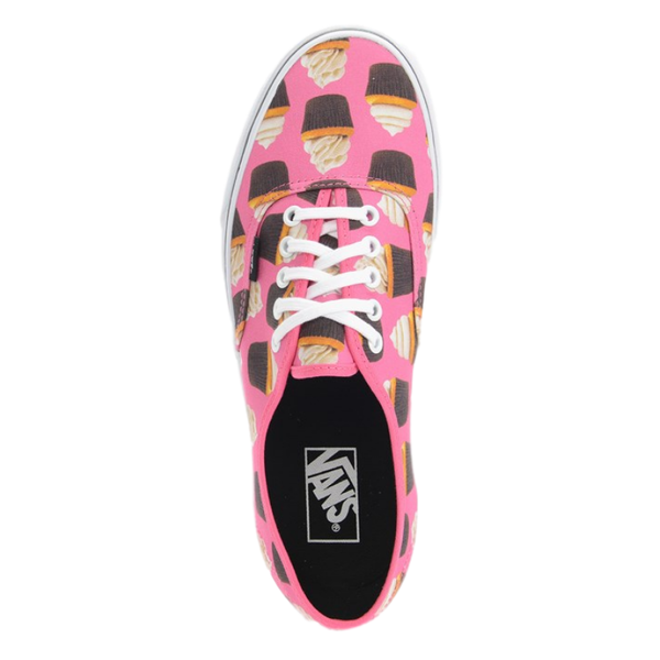 Кеды женские Vans Authentic Late Nigh V3B9IFD (hot pink-cupcakes)