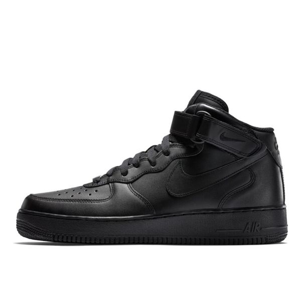 Кроссовки Nike Air Force 1 Mid 07 315123-001 (black-black)