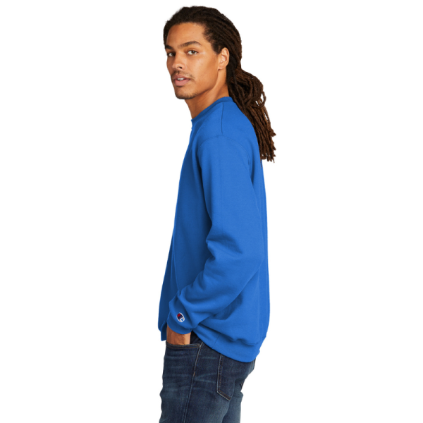 Толстовка Champion Powerblend Crewneck Sweatshirt s600-rbl (royal blue)