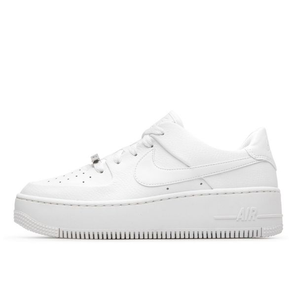 Кроссовки Женские Nike W Air Force 1 Sage Low AR5339-100 (white-white-white)