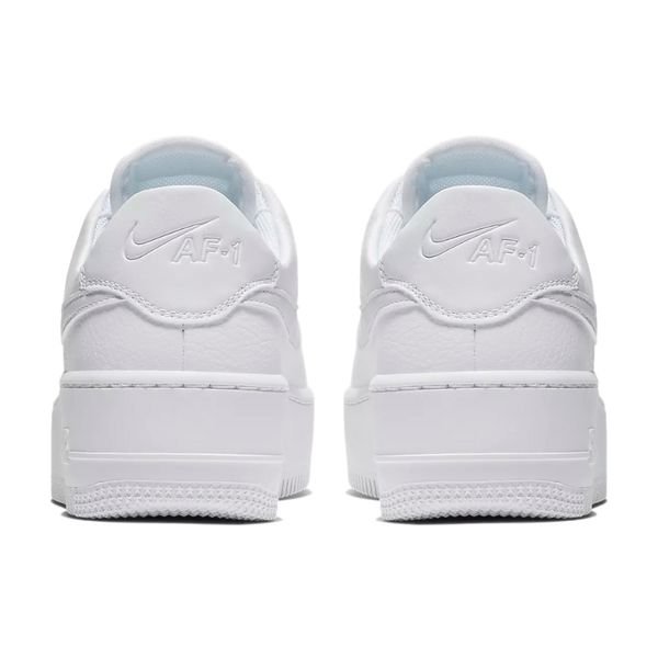 Кроссовки Женские Nike W Air Force 1 Sage Low AR5339-100 (white-white-white)