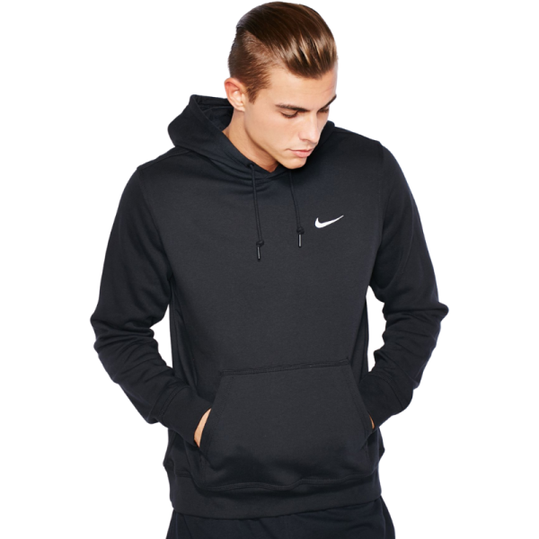 Худи Nike Club Swoosh Fleece Hoodie 916271-010 (black)