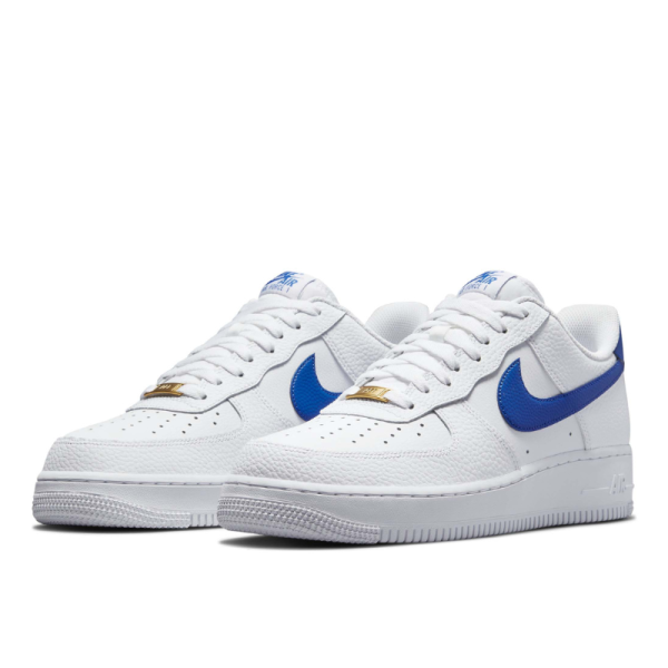 Кроссовки Nike Air Force 1 '07 DM2845-100 (white-game royal-white)