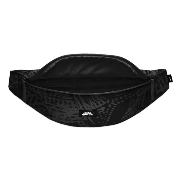 Сумка На Пояс Nike SB Heritage AOP Hip Pack CZ0381-010 (black-black-white)