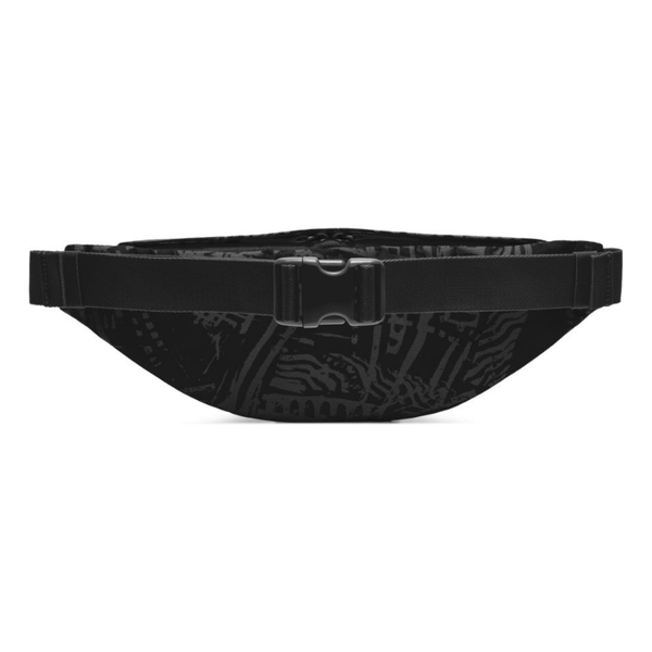 Сумка На Пояс Nike SB Heritage AOP Hip Pack CZ0381-010 (black-black-white)