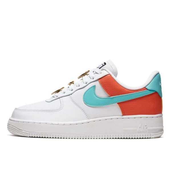 Кроссовки Женские Nike Wmns Air Force 1 07 SE AA0287-106 (white-light aqua)