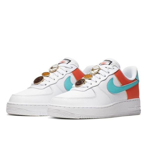 Кроссовки Женские Nike Wmns Air Force 1 07 SE AA0287-106 (white-light aqua)