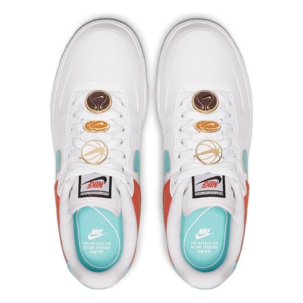 Кроссовки Женские Nike Wmns Air Force 1 07 SE AA0287-106 (white-light aqua)