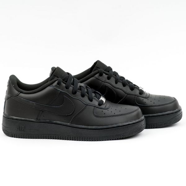 Кроссовки детские Nike Air Force 1 GS 314192-009 (black-black-black)