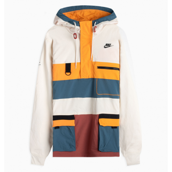 Куртка Nike Hype Hike Woven Hooded Jacket CU4220-238 (fossil-black)
