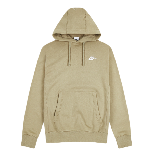 Худи Nike Club Fleece Pullover Hoodie BV2655-250 (limestone-white)